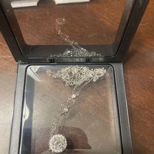 Moissanite Diamond Necklace 5ct